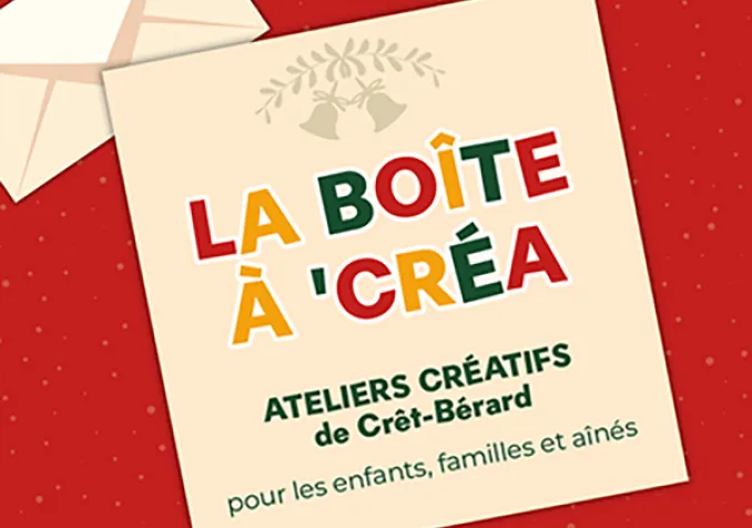 Atelier créatif à Crêt-Bérard