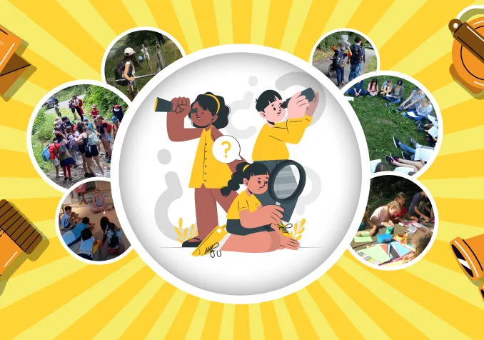 Camps d'été à Crêt-Bérard