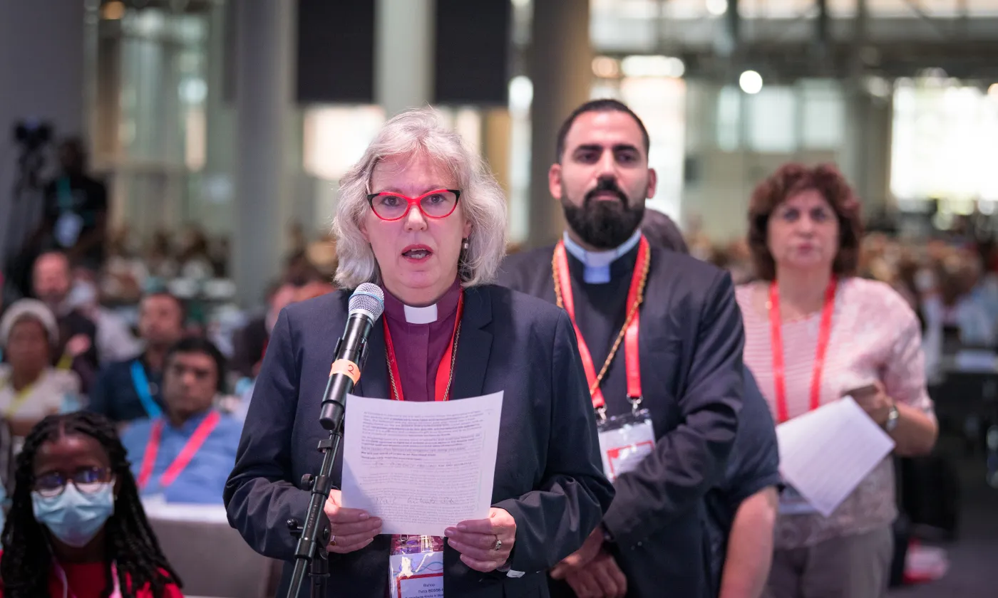 La vice-présidente de l'EKD, Petra Bosse-Huber s'est